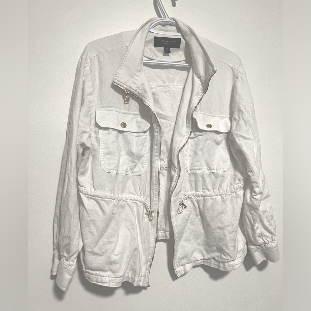 Marc New York white dressy jacket